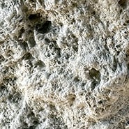 closeup photo of surface of a typical pumice stone from the hess deposit